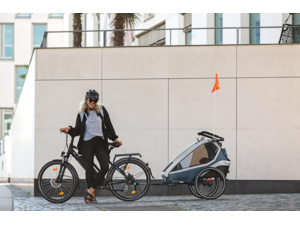 Vozík QERIDOO KidGoo1 Navy Blue