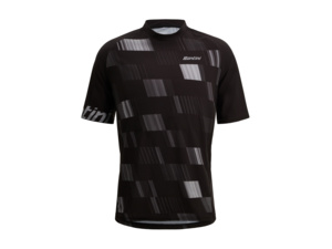Dres SANTINI FIBRA MTB Nero