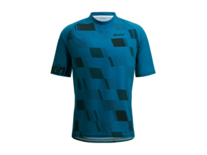 Dres SANTINI FIBRA MTB Turchese