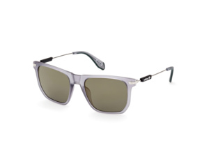 Sluneční brýle ADIDAS Originals OR0081 Grey/Other/Green Mirror