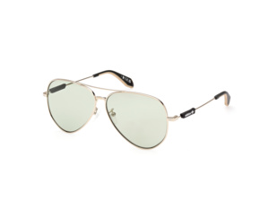 Sluneční brýle ADIDAS Originals OR0085 Shiny Rose Gold/Green
