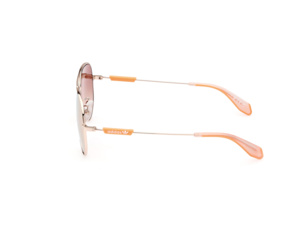 Sluneční brýle ADIDAS Originals OR0085 Gold/Other/Roviex Mirror