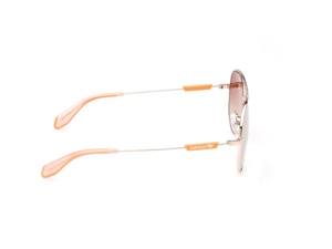 Sluneční brýle ADIDAS Originals OR0085 Gold/Other/Roviex Mirror