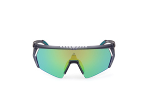 Sluneční brýle ADIDAS Sport SP0063 Grey/Other/Green Mirror