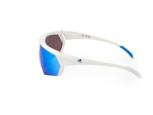 Sluneční brýle ADIDAS Sport SP0063 White/Other/Blue Mirror
