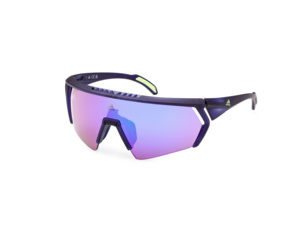 Sluneční brýle ADIDAS Sport SP0063 Blue/Other/Gradient Or Mirror Violet