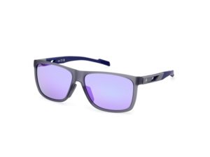 Sluneční brýle ADIDAS Sport SP0067 Grey/Other/Gradient Or Mirror Violet