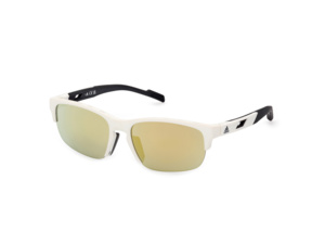 Sluneční brýle ADIDAS Sport SP0068 White/Other/Brown Mirror
