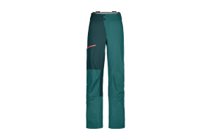 Dámské kalhoty ORTOVOX 3L Ortler long Pacific Green