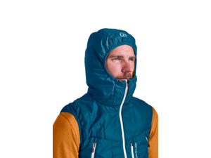 Vesta ORTOVOX Swisswool Piz Boé Petrol Blue