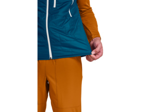 Vesta ORTOVOX Swisswool Piz Boé Petrol Blue