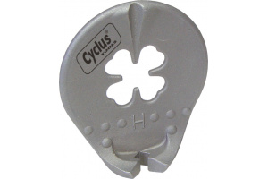 CYCLUS TOOLS spoke key TOP, stainless steel, 3.25/3.45 mm