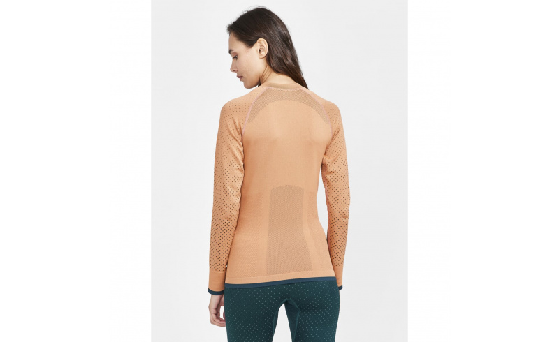 Dámské tričko s dlouhým rukávem CRAFT ADV Warm Intensity Orange