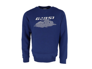 Mikina GHOST Casual Line Sweater Mountain Navy Blue - XL