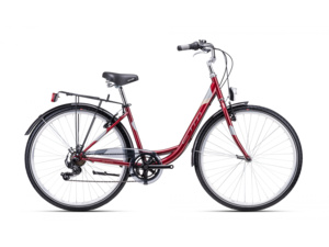 CTM Rita 1.0 Burgundy/Silver