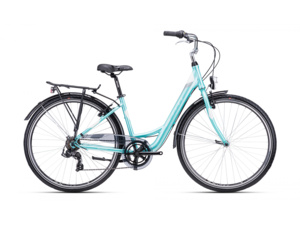 CTM Nancy Turquoise Pearl/Grey