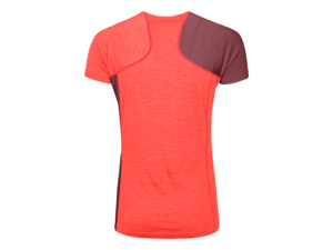 Dámské tričko ORTOVOX 120 Cool Tec Fast Upward TS Coral Blend