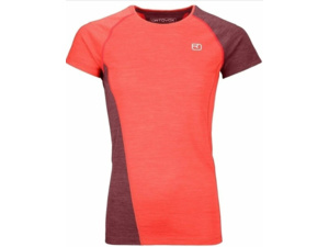 Dámské tričko ORTOVOX 120 Cool Tec Fast Upward TS Coral Blend