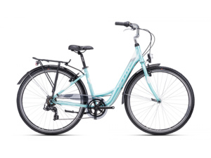 CTM Nancy Turquoise Pearl/Grey