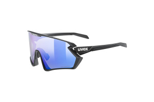 Brýle UVEX Sportstyle 231 2.0 P Black Matt/ Mirror Blue