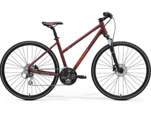 MERIDA Crossway 20-Lady Matt Burgundy Red (Red)
