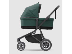 THULE Sleek+Bassinet Mallard Green on Black