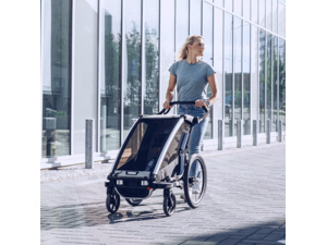Dětský vozík THULE Chariot Lite Single Aluminum/Agave