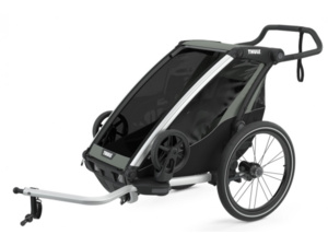 Dětský vozík THULE Chariot Lite Single Aluminum/Agave