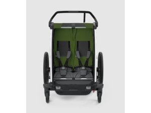 THULE Chariot Cab 2 Aluminum/Cypress Green