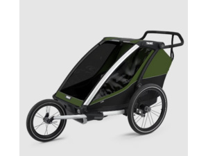 THULE Chariot Cab 2 Aluminum/Cypress Green