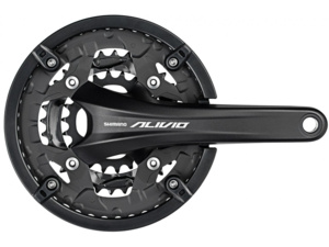 Kliky SHIMANO Alivio FC-T4060-T 3x9 48/36/22z 175mm - černé