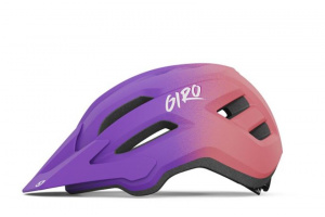 Dětská helma GIRO Fixture II Youth Mat Purple/Pink Fade