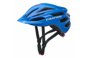 Dětská helma CRATONI Pacer Blue/White Matt