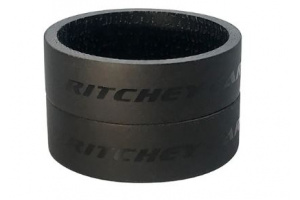 Podložky RITCHEY Wcs Carbon Black Ud Matte 1-1/8 10 mm Set
