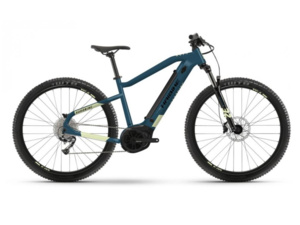 HAIBIKE HardNine 5 Cool Blue/Canary, předváděcí - XL