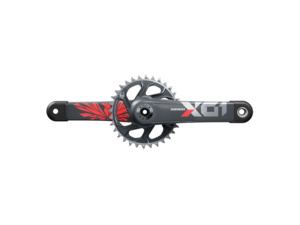 Kliky SRAM X01 Eagle DUB 12s 32z Lunar Oxy Red C2
