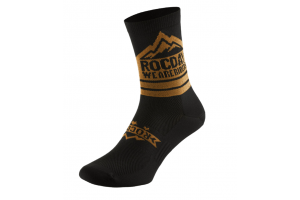 Ponožky ROCDAY Trail Black/Yellow
