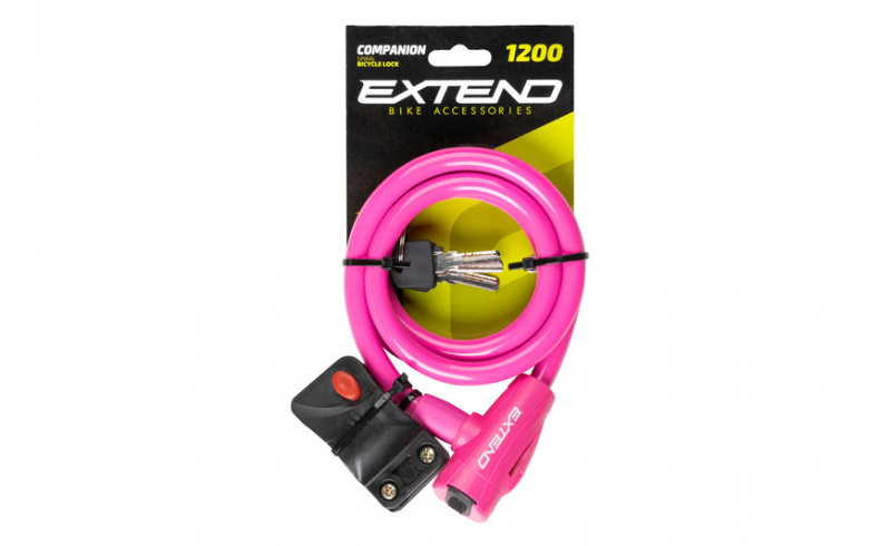 Zámek EXTEND Companion 12x1200mm - Pink