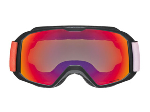 Brýle UVEX Xcitd CV Black Matt/Mirror Scarlet