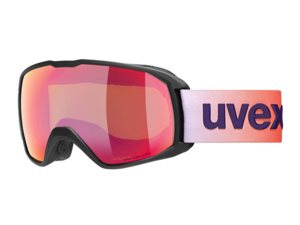 Brýle UVEX Xcitd CV Black Matt/Mirror Scarlet