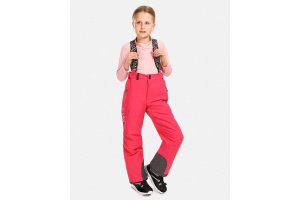 Dětské lyžařské kalhoty KILPI Mimas Pink