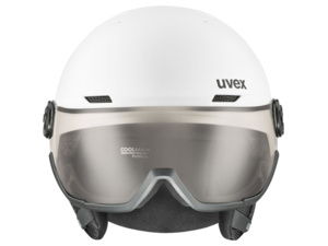 Přilba UVEX Wanted Visor PRO V White matt