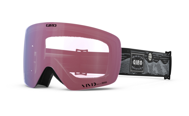 Brýle GIRO Contour Black/White Landscape Vivid Ember/Vivid Infrared (2 skla)