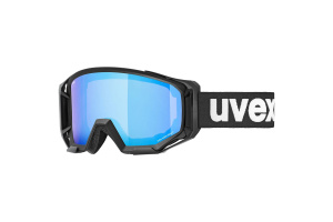 Brýle UVEX Athletic CV Black Mat Mirror Blue