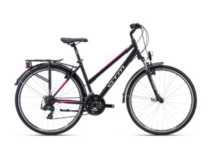 CTM Jessie Trek Matt Black/Pink