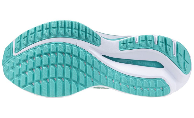 Dámské běžecké boty MIZUNO Wave Inspire 20 - Eggshell Blue/White/Blue Turquoise