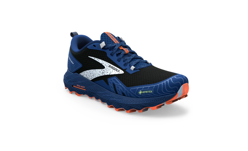 Běžecké boty BROOKS Cascadia 17 GTX M modrá