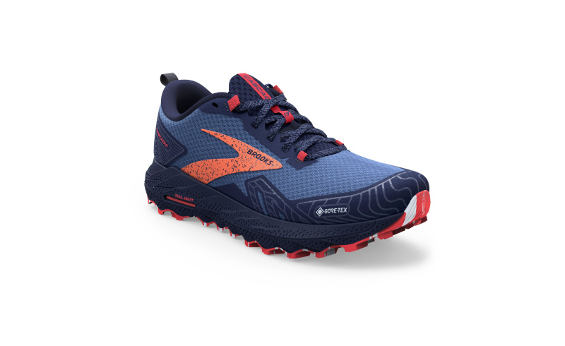 Dámské běžecké boty BROOKS Cascadia 17 GTX W modrá