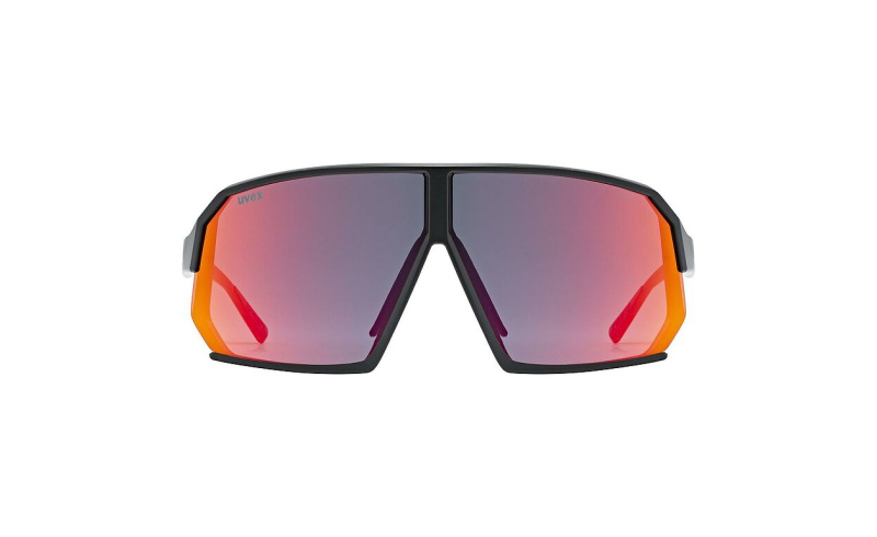 Brýle UVEX Sportstyle 237 Black Matt/Mirror Red