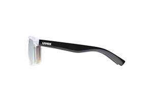 Brýle UVEX LGL 39 Clear Black/Litemirror Smoke DEG